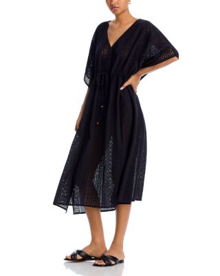 Echo - Butterfly Eyelet Cover Up Dress