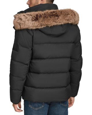 Forester Faux Fur Trim Down Jacket