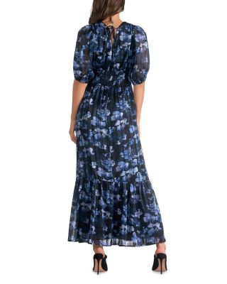 V Neck Maxi Dress