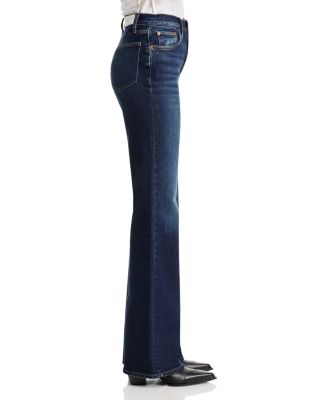 70s High Rise Bootcut Jeans in Barely Worn