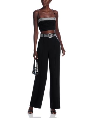 Cinq à Sept - Elizabeth Studded Top & Belted Pants