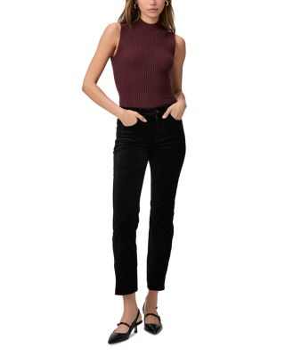 Fidelia Ribbed Mock Neck Tank