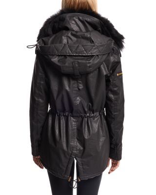 Devon Shearling Trim Parka