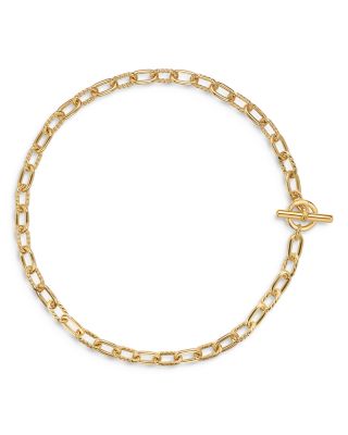 DY Madison&reg; Toggle Chain Necklace in 18K Yellow Gold, 8.5mm