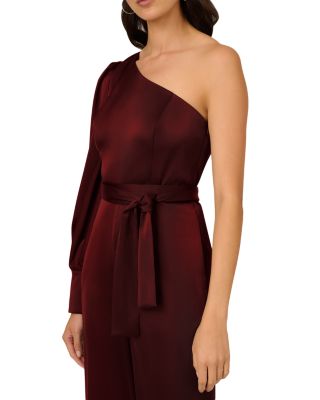 Stretch Satin Jumpsuit