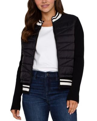 Quilted Trim Cardigan