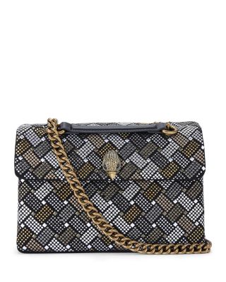 KURT GEIGER LONDON - Kensington Crystal Weave Bag