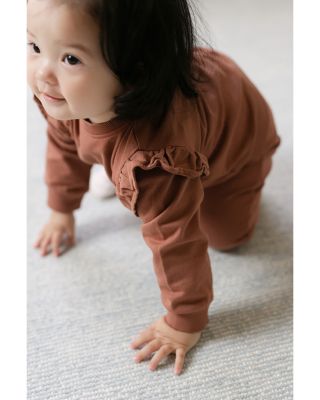 Unisex French Terry Ruffle Sweatshirt - Baby