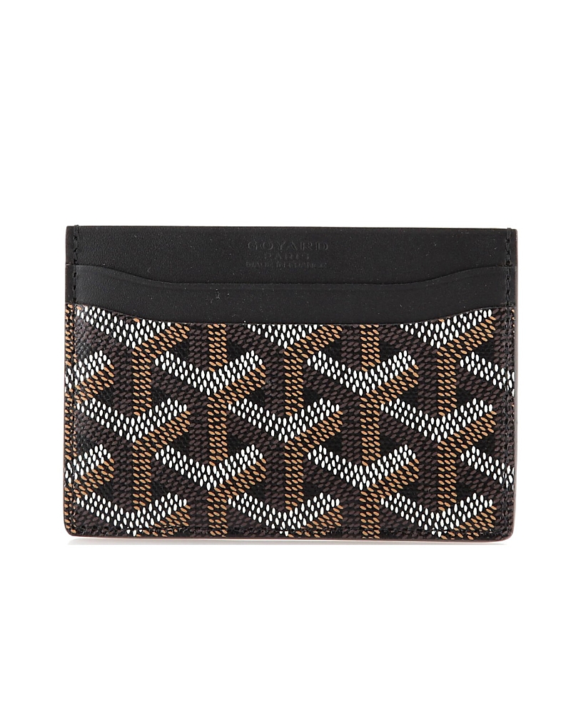 Pre-Owned Goyard Saint Sulpice Card Holder Coated Canvas