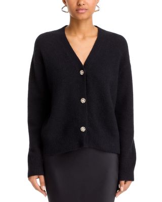 Marti Rhinestone Button Cardigan