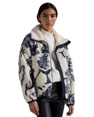 Ralph Lauren - High Pile Printed Fleece Jacket