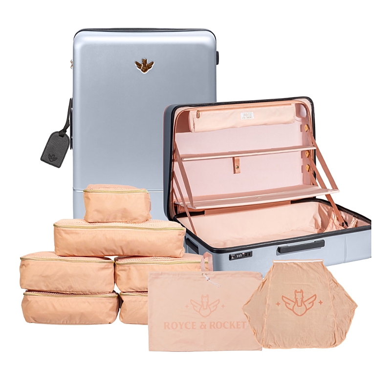 Royce & Rocket The Castle Classic Full Set In Silver/cloud Pink