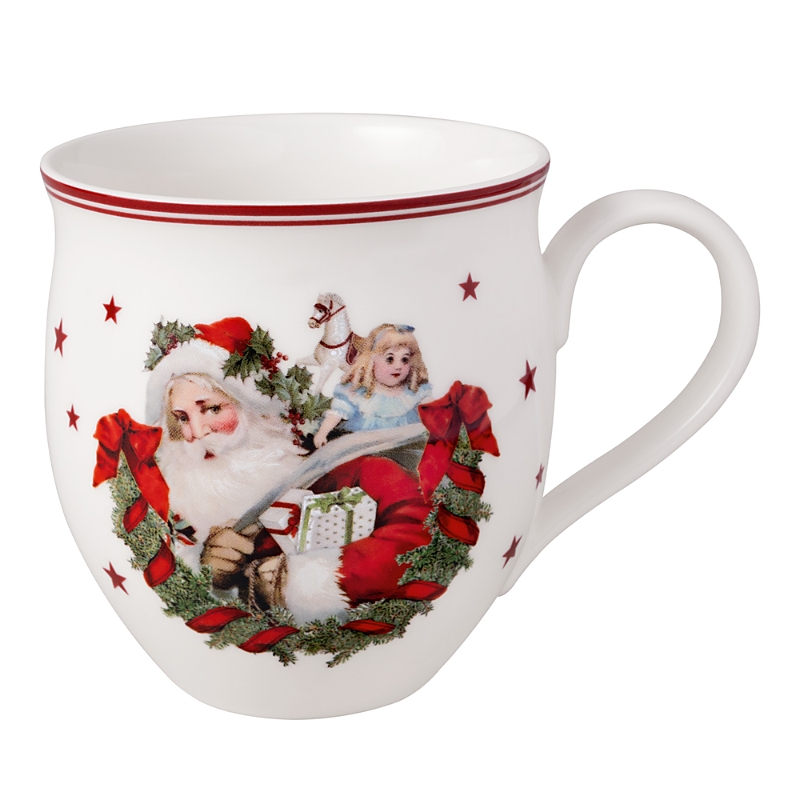 Villeroy & Boch Toy's Delight Santa Claus Mug In Multi