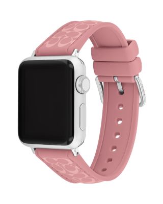 Apple Watch&reg; True Pink Silicone Strap, 38/40/41mm