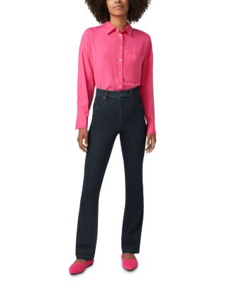 Ultra Soft High Rise Denim Baby Bootcut Leggings