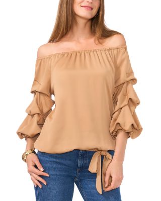 Bubble Sleeve Top