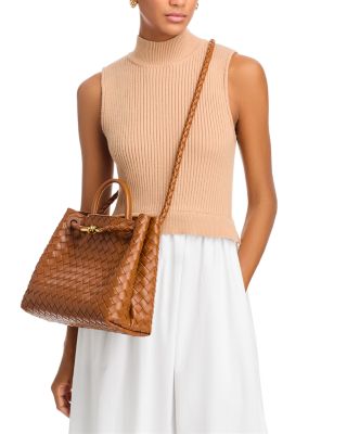 Medium Andiamo Intrecciato Shoulder Bag