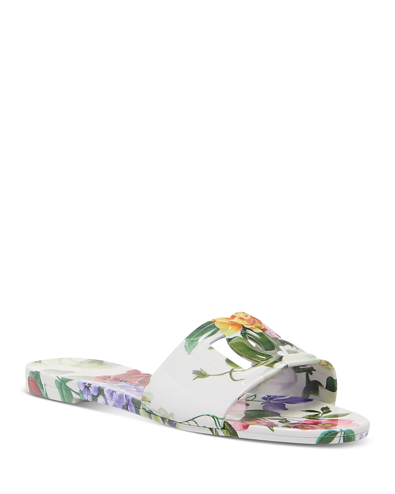 Dolce & Gabbana Women's Logo Pool Slide Sandals