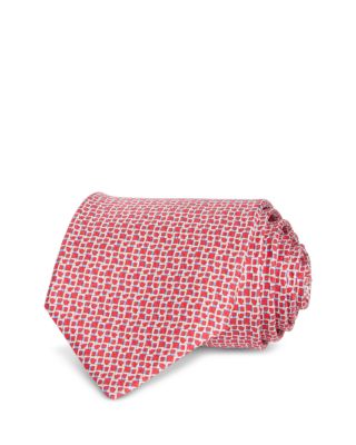 FERRAGAMO - Silk Classic Grid Tie