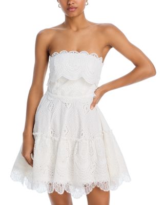 Waimari - Amaral Eyelet Mini Dress