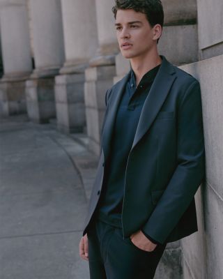 Nylon Stretch Loose Fit Pants 