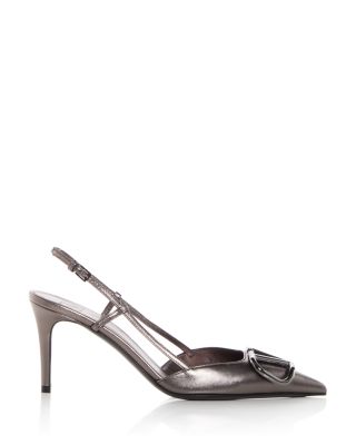 Valentino Garavani Women's VLogo Slingback Pumps