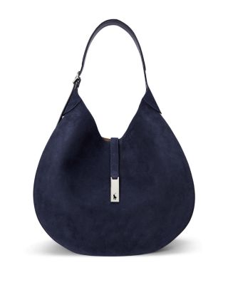Polo Ralph Lauren - Polo ID Suede Large Shoulder Bag