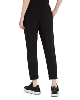 Julia Cuffed Crepe Joggers