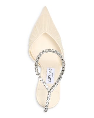 Women's Saeda 85 Ruched Tulle Pumps