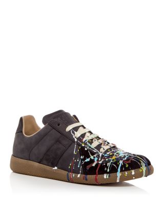 Maison Margiela Men's Replica Painter Low Top Sneakers