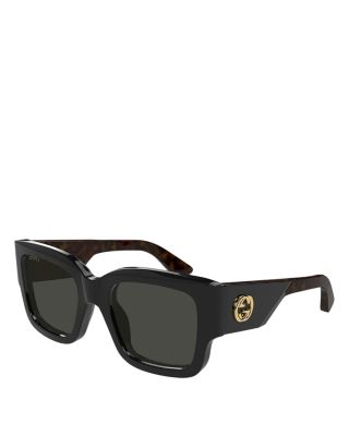 Gucci - Oblique Square Sunglasses, 52mm