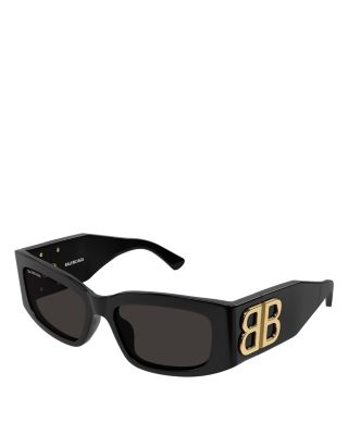 Balenciaga - Bossy Rectangular Sunglasses, 56mm