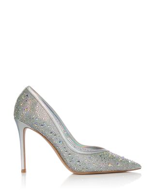 Women's Rhinestone Pumps - Exclusive