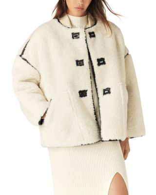ba&sh - Manteau Faxu Shearling Coat