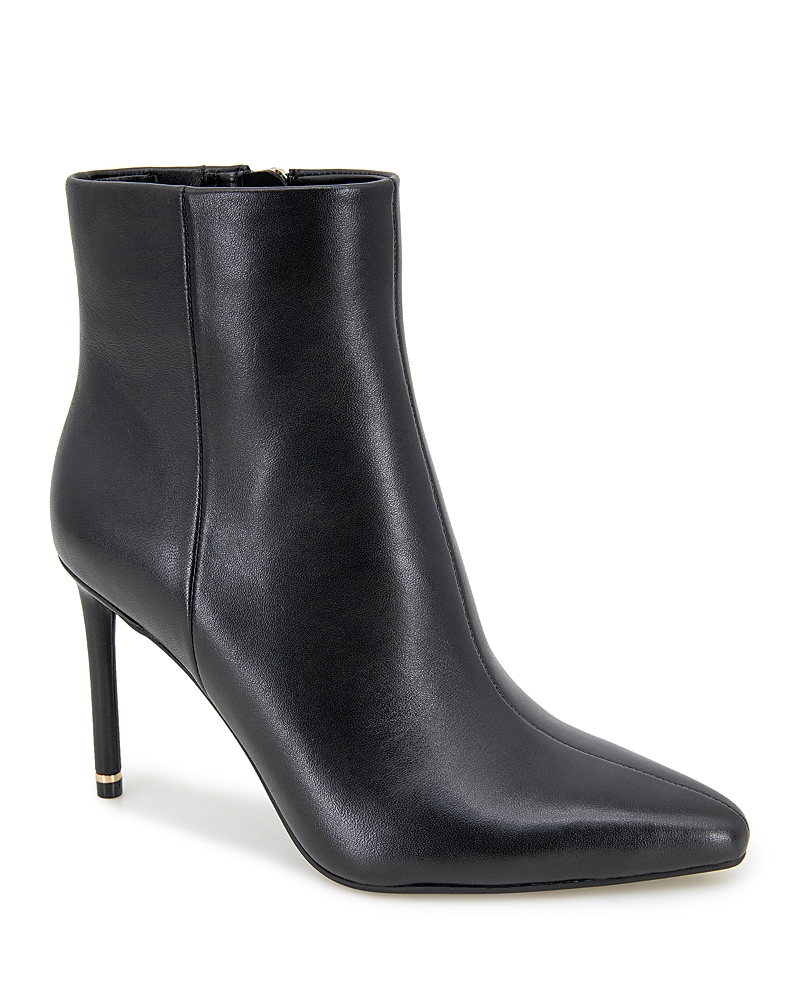Kenneth Cole Quincy Bootie In Black Leather