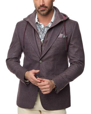 Robert Graham - Uptown XXIII Blazer with Removable Hooded Bib