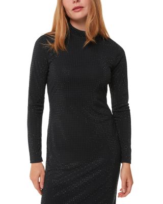 Diamante Jersey Midi Dress