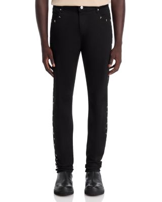 Bryant Skinny Jeans in Black Cross