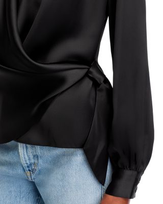 Faux Wrap Top - Exclusive