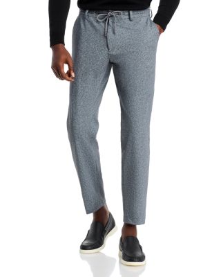 BOSS - Nylon Stretch Mini Houndstooth Slim Fit Pants