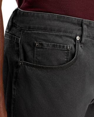 Cotton Stretch Twill Slim Fit 5 Pocket Pants