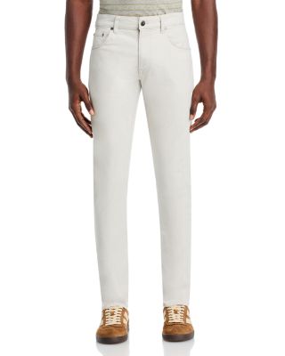 Cotton Stretch Twill Slim Fit 5 Pocket Pants