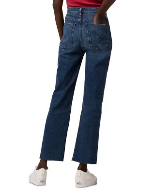 Remi High Rise Ankle Straight Jeans in Deep Dive