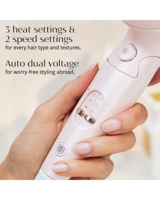 Afar Ionic Hair Dryer in Satin Blush/Rose Gold