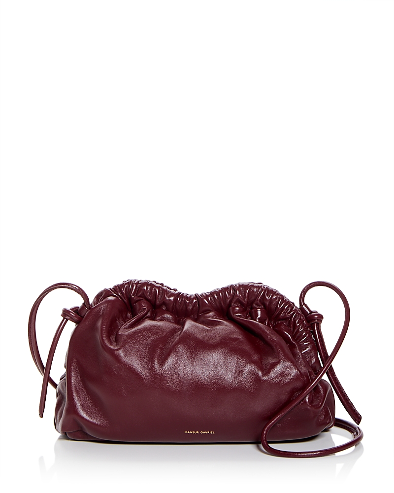 Mansur Gavriel Oversized Cloud Clutch In Pomegranate