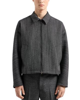 Emporio Armani - Textured Blouson Jacket