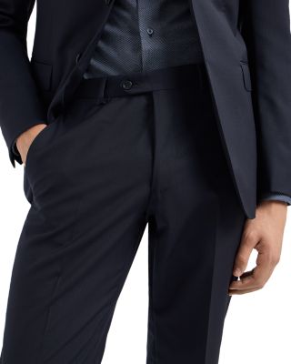 M Line Slim Fit Micro Stripe Suit