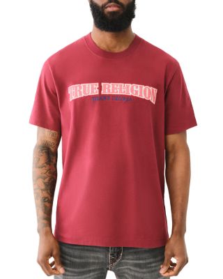 True Religion Cross Stitch Cotton Logo Graphic Tee