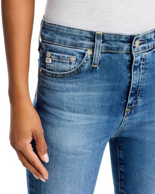 Mari Mid Rise Slim Straight Jeans in 15 Years Shoreline
