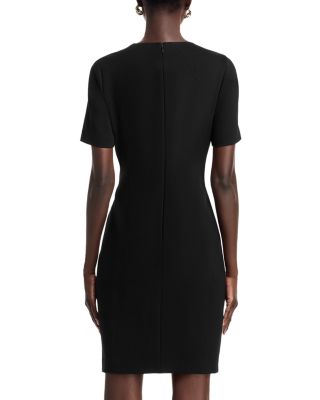 Judianne Short Sleeve Fitted Sheath Dress - Exclusive